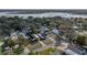 Aerial view of property with easy access to nearby lake at 1841 Casco St, Lakeland, FL 33801