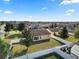 Aerial view of neighborhood featuring a fenced in back yard at 2160 Country Manor St, Bartow, FL 33830