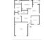 Home floor plan layout with all rooms including primary bedroom, living room, kitchen, and garage at 2160 Country Manor St, Bartow, FL 33830