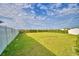 Well manicured, fenced-in backyard at 2816 Ivy Lake Ct, Lakeland, FL 33811