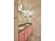 Bathroom featuring a double vanity, granite countertop and decorative accents at 2816 Ivy Lake Ct, Lakeland, FL 33811