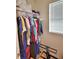 Walk-in closet with shelving and natural light at 2816 Ivy Lake Ct, Lakeland, FL 33811
