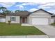Charming single-story home with a well-maintained lawn and a two-car garage at 4932 St James St, Winter Haven, FL 33881