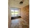 Inviting screened entryway with brick walls and tile flooring at 600 Caribbean Dr, Lakeland, FL 33803