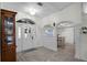 Bright and spacious entryway with wood-look tile flooring at 7026 Parliament Pl, Lakeland, FL 33809
