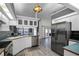 Kitchen with stainless steel appliances and ample counter space at 7026 Parliament Pl, Lakeland, FL 33809