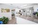 Beautiful kitchen with granite counters, stainless steel appliances, and updated white cabinets at 705 Lake Ada Blvd, Dundee, FL 33838