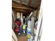 Interior of shed filled with storage items at 118 S 5Th St, Haines City, FL 33844