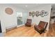 Sitting room with hardwood floors and plenty of natural light at 1401 Easton Dr, Lakeland, FL 33803