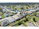 Aerial view of the neighborhood highlighting lush greenery and well-maintained homes at 1957 Prairie Dunes N Cir, Lakeland, FL 33810