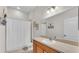 Bathroom with a large mirror and shower/tub at 2917 Blackwater Creek Dr, Lakeland, FL 33810