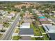 Aerial view of a home, located in a residential area at 3961 Hampton Hills W Dr, Lakeland, FL 33810