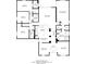 Detailed floor plan showcasing the layout of the home with labeled rooms and dimensions at 4002 Sunset Lake Dr, Lakeland, FL 33810