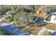 Aerial view of the house showing surrounding neighborhood at 4601 Sw Reynosa Sw Dr, Winter Haven, FL 33880