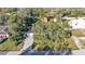 Aerial view of the house and surrounding property at 4601 Sw Reynosa Sw Dr, Winter Haven, FL 33880