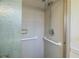 Step-in shower with safety bars at 474 Cameo Dr, Lakeland, FL 33803