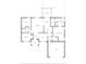 Floor plan of home layout at 5942 White Tail Loop, Lakeland, FL 33811