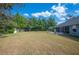 Expansive backyard featuring a screened-in porch and ample green space for outdoor activities at 6846 Ashbury Dr, Lakeland, FL 33809