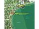 Community Map showing home location at Lake Hollingsworth, Lakeland, with waterfront dock amenity at 25 Lake Hollingsworth Dr, Lakeland, FL 33803