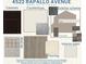 Display of the interior design elements and color scheme selections for 4522 Rapallo Avenue at 4522 Rapallo Ave, Winter Haven, FL 33884