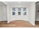 Bright dining area with a bay window and wood flooring at 4550 Old Colony Rd, Mulberry, FL 33860