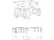 Detailed floor plan illustrating the layout of the first and second floors of the house at 6615 Broken Arrow S Trl, Lakeland, FL 33813