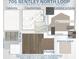 Selection of modern interior and exterior finishing for new home construction at 706 Bentley North Loop, Auburndale, FL 33823