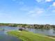 Lakefront property with access to dock and boat ramp at 7410 Locksley Ln, Lakeland, FL 33809