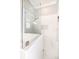 Modern glass shower with built-in shelving at 794 Lake Clark Ct, Lakeland, FL 33813