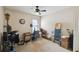 View of a bedroom featuring a ceiling fan and natural light at 1706 Tressel Ct, Winter Haven, FL 33881