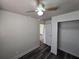 Bedroom offers a ceiling fan and a closet, perfect for comfortable living and storage at 475 W Ethelene St, Bartow, FL 33830