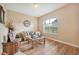 Cozy living room with a large window and stylish furniture at 6339 Alamanda Hills Dr, Lakeland, FL 33813