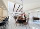 Open living space that features a dining area, comfortable seating, and an office area at 21 Townhill Dr, Eustis, FL 32726