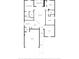 Detailed floor plan illustrating the layout of the home with labeled rooms and dimensions at 2443 Torrens Dr, Lakeland, FL 33805