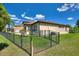 The fenced backyard offers a private outdoor space at 246 Laynewade Rd, Polk City, FL 33868