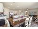 Open floor plan with a seamless flow between the kitchen, dining, and living areas at 421 Chayne Pl, St Cloud, FL 34771