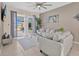 Comfortable living room with sliding glass doors leading to the outdoor space at 435 Gleneagles Dr, Davenport, FL 33897