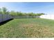 Large, fenced backyard with lush green grass and privacy at 5531 Keaton Springs Dr, Lakeland, FL 33811