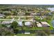 Waterfront homes in a serene neighborhood, each with private docks and lush landscaping at 5716 Gibson Shores Dr, Lakeland, FL 33809