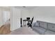 Bedroom featuring modern furnishings including a futon, desk and computer at 6296 Dolostone Dr, Lakeland, FL 33811