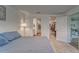 A bedroom featuring a bed, a doorway, and a closet at 6296 Dolostone Dr, Lakeland, FL 33811