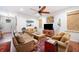 Comfortable living room with stylish furnishings and good natural lighting at 631 W Park St, Lakeland, FL 33803