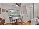 Bright breakfast nook with a sunny window offers a cozy spot for enjoying meals at 8303 Waterview Way # 8303, Winter Haven, FL 33884