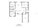 Here's a detailed floorplan of the house, showcasing the layout of all rooms, including the garage at 1415 Pinewood Ave, Lakeland, FL 33803