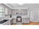 Spacious kitchen featuring modern appliances, plenty of cabinet space, and a bright, airy feel at 2330 Peterson Rd, Lakeland, FL 33812