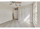 Comfortable bedroom with carpet, closet and ceiling fan at 3815 Horizon View Loop, Lakeland, FL 33813