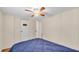 Bedroom featuring a large bed and closet for storage at 5062 1St Nw St, Lakeland, FL 33810