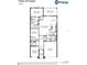 Detailed floor plan showcasing the layout of the home, including the bedrooms, bathrooms, and living areas at 636 Sw 77Th Cir, Ocala, FL 34474