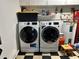 Laundry area with full-size washer and dryer at 1155 Motorcoach Dr, Polk City, FL 33868