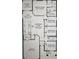 Detailed floor plan showcasing the layout of the home, including bedrooms, living spaces, and garage at 236 Talladega Ln, Polk City, FL 33868